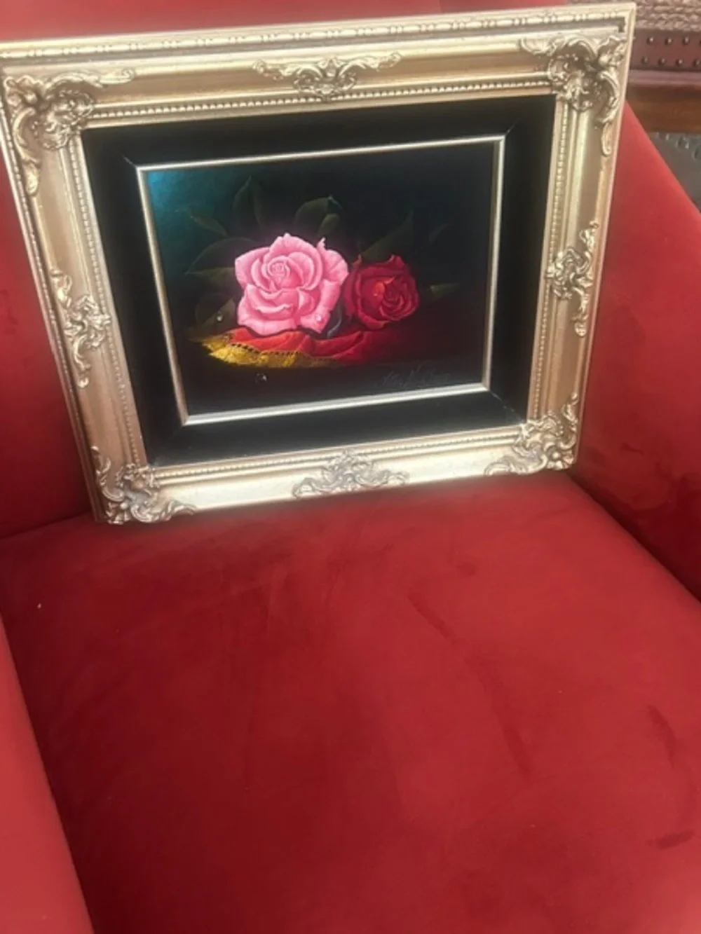 Stanley M Brice vintage framed